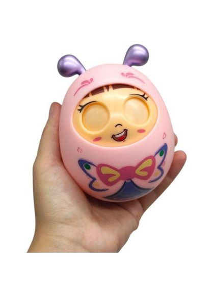 Неваляшка, подвижные глаза (микс цветов) (275307) MIC (361080430)