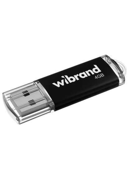 USB флеш накопичувач (WI2.0/CU4P1B) Wibrand 4GB Cougar BlackUSB 2.0 (366648414)