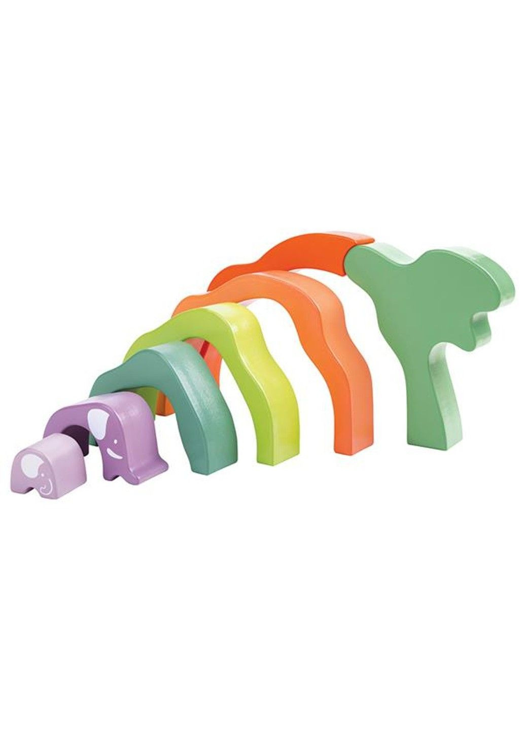 Дерев'яна пірамідка Слоненя (E0489) Hape (331174071)