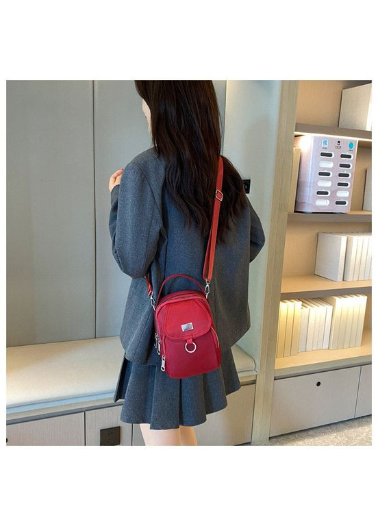 Женская маленькая классическая сумка 10649 кросс-боди серебряная фурнитура нейлон No Brand (366871882)