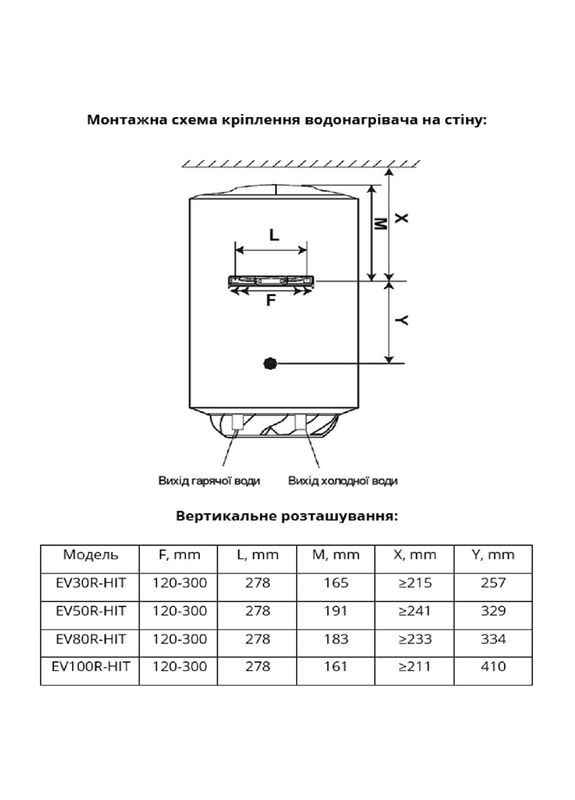 Бойлер EV80R-HIT WILLER