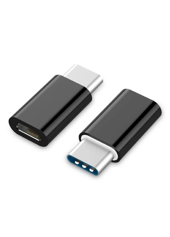 Переходник Type-C – Micro- черный Aspor (367602865)