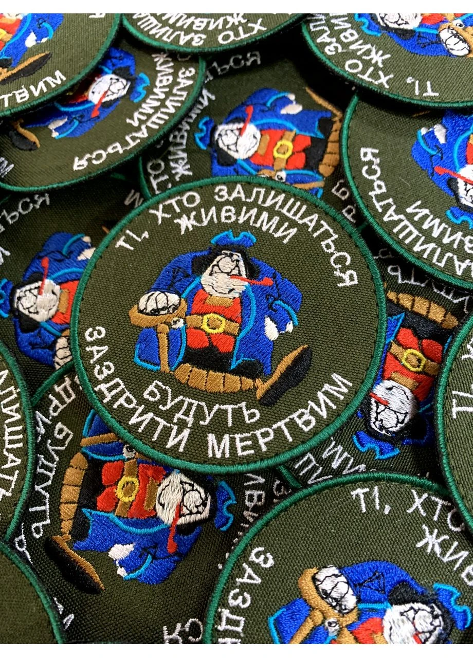 Шеврон Джон Сільвер (Форма коло. На липучці) Розмір 8см у діаметрі No Brand (369924656)