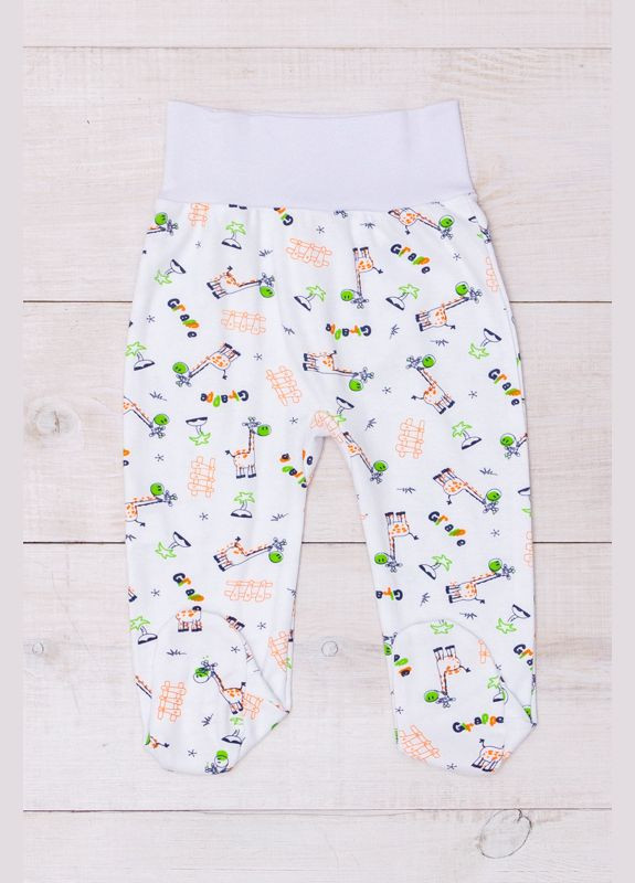 Носи своє ползуны ясельные для мальчика "евро" (p-11768) абстрактный белый повседневный производство - Украина