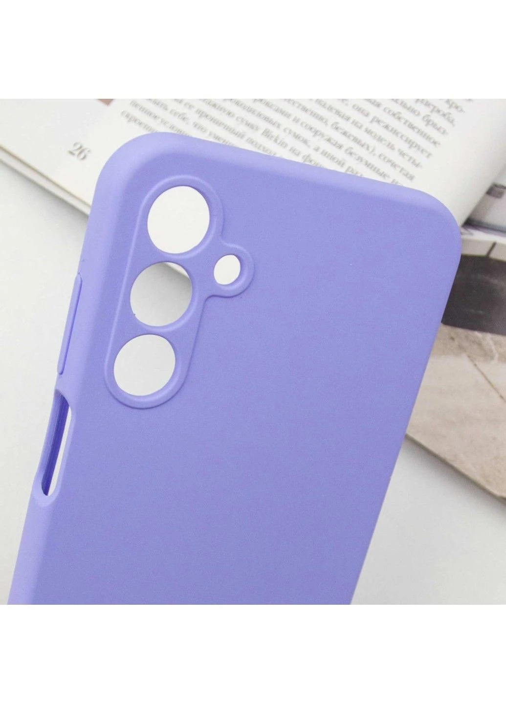 Чохол Silicone Cover Full Camera (AAA) with Logo для Samsung Galaxy A26 5G Lakshmi (362666880)