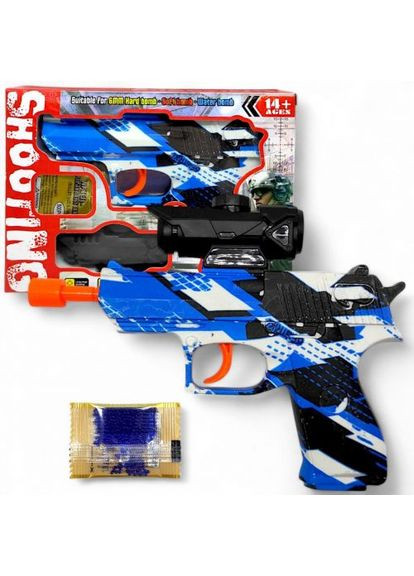 Пістолет стріляє орбізами, в коробці (синій) MIC (361418816)