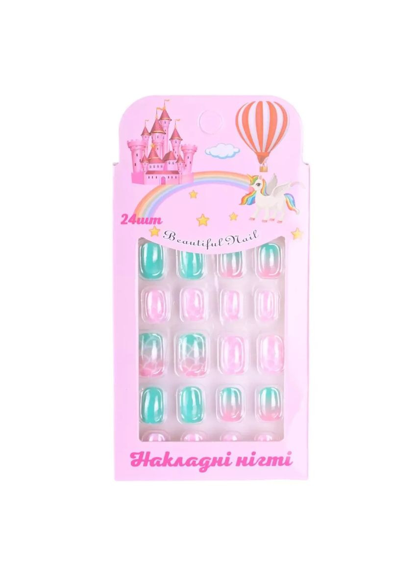 Детская косметика накладные ногти на клеевой основе CN-115 Цена за 12 штук No Brand (362420308)