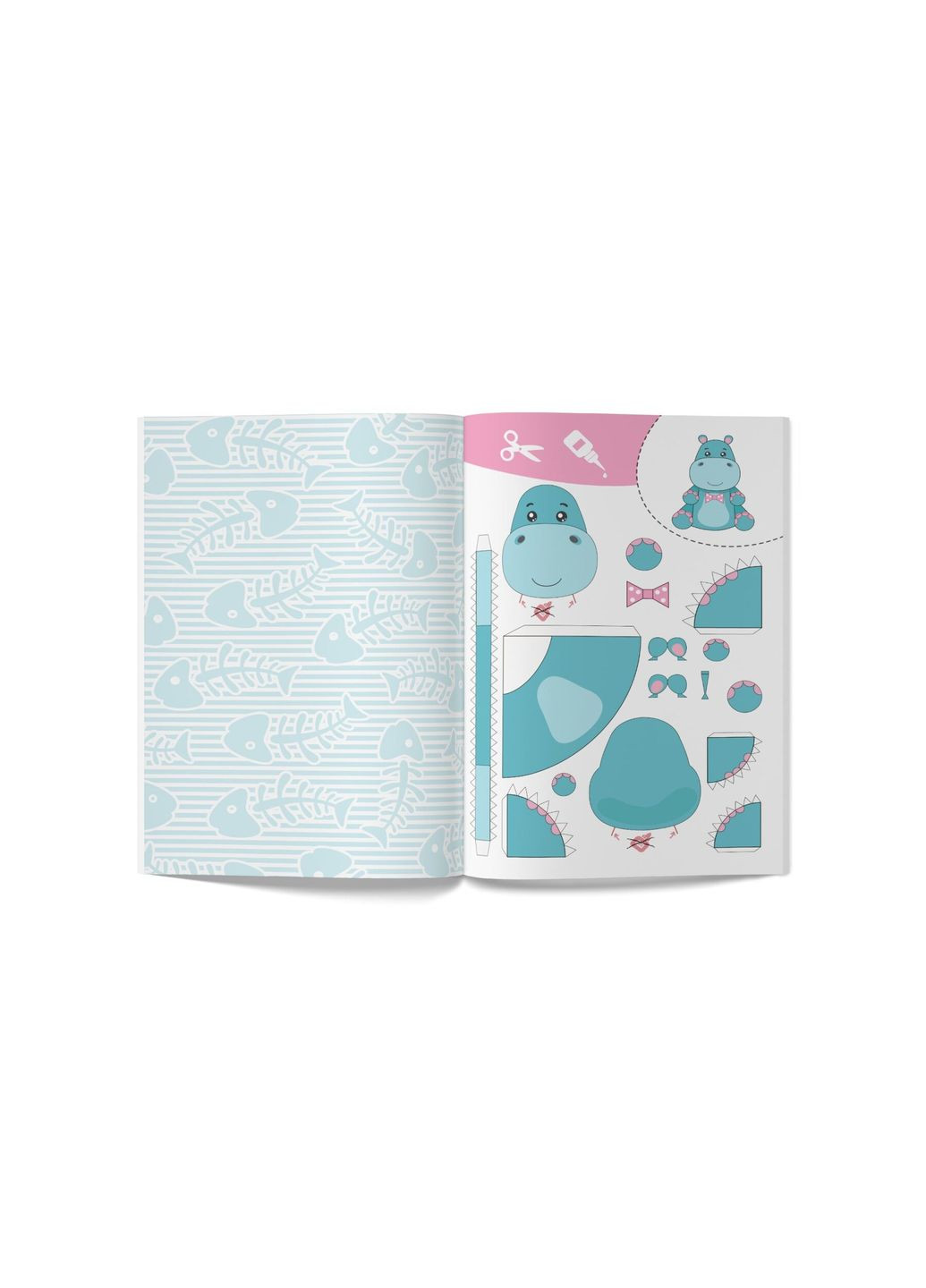 Книга Вирізаємо та клеїмо. Аплікації. Обємні саморобки. Потішні тварини 1524 shop (9786175471524) Crystal Book (365618813)