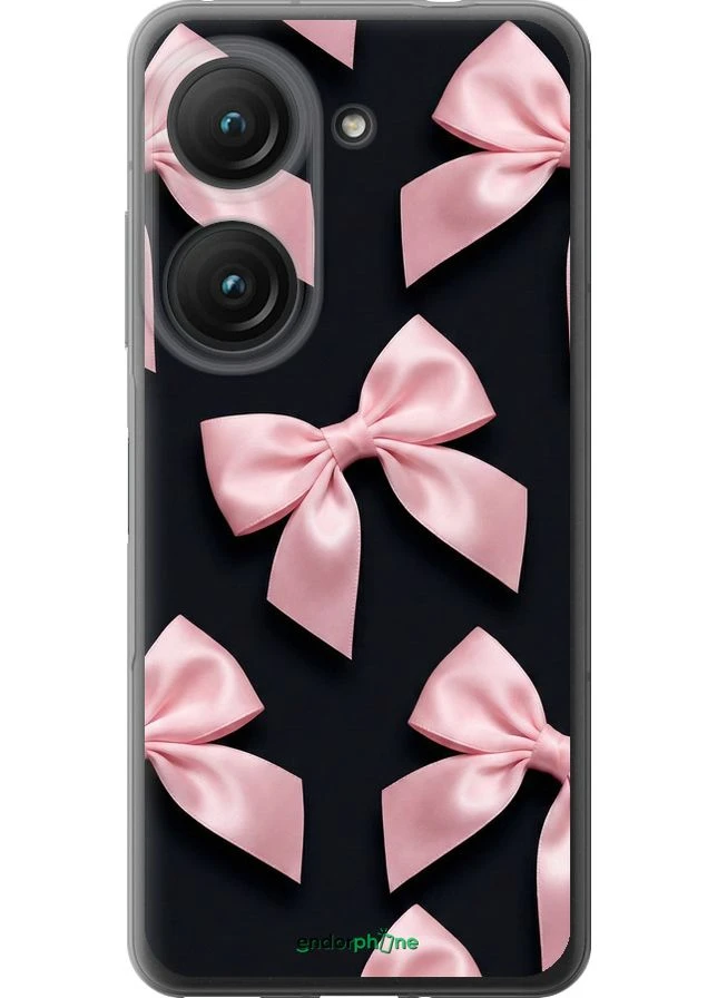Чохол на Asus Zenfone 9 Coquette Ribbons Dark Coquette "6767u-2842-70447" Endorphone (378755386)