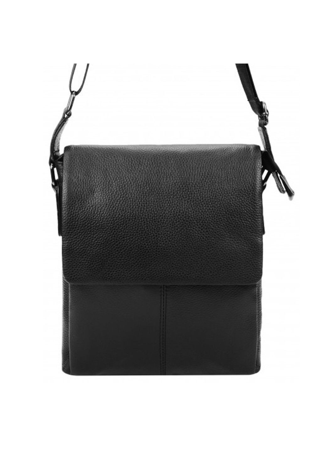Мужская кожаная сумка 1t8871-black Borsa Leather (323581220)