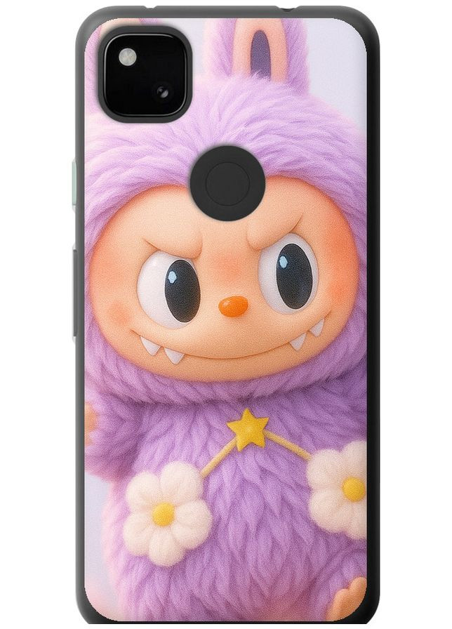 Силіконовий чохол 'Лабубу' для Endorphone Google Pixel 4A (369974835)