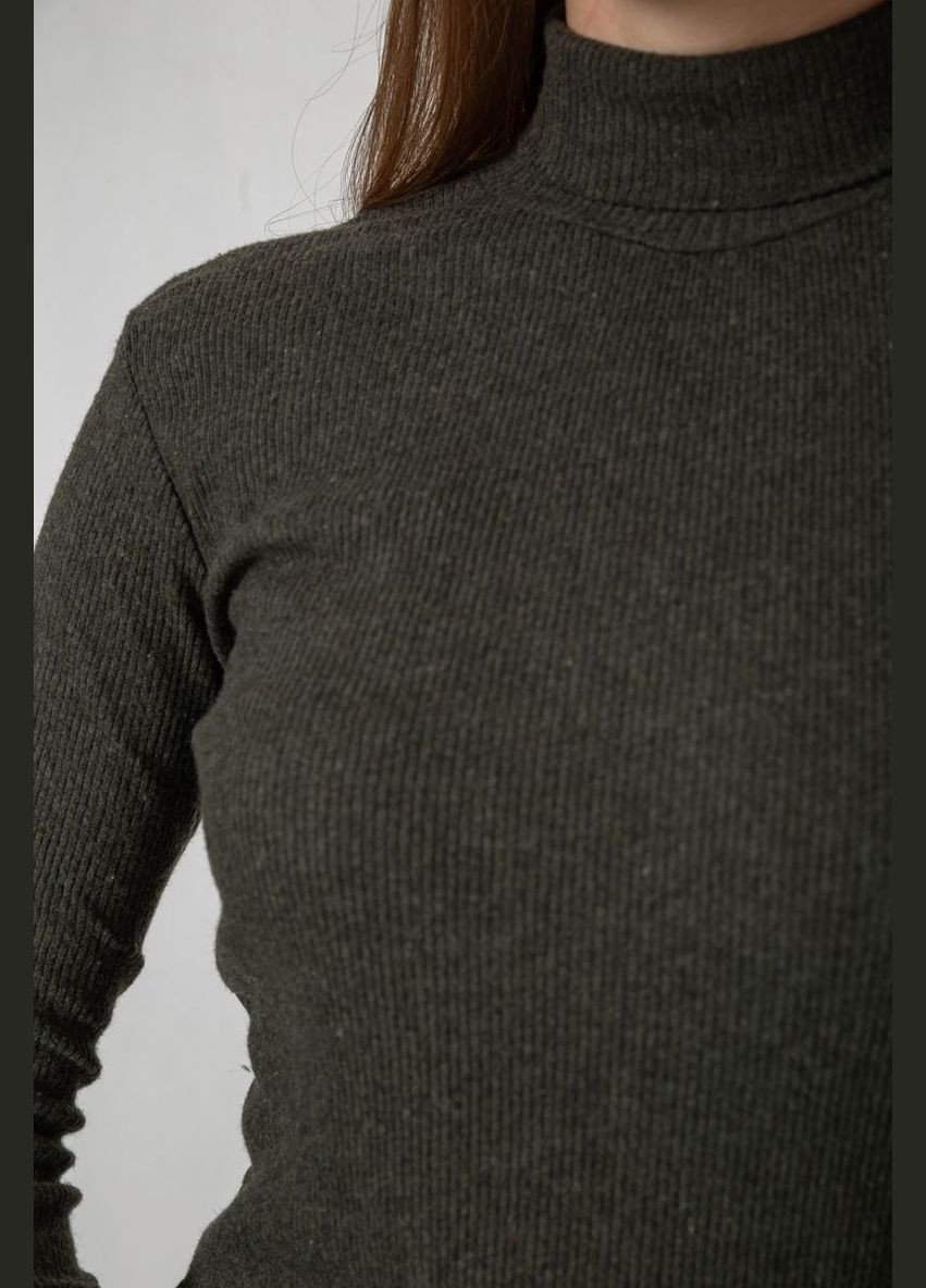 Гольф жіночий однотонний в рубчик, колір електрик, 238R803 Ager (340273290)