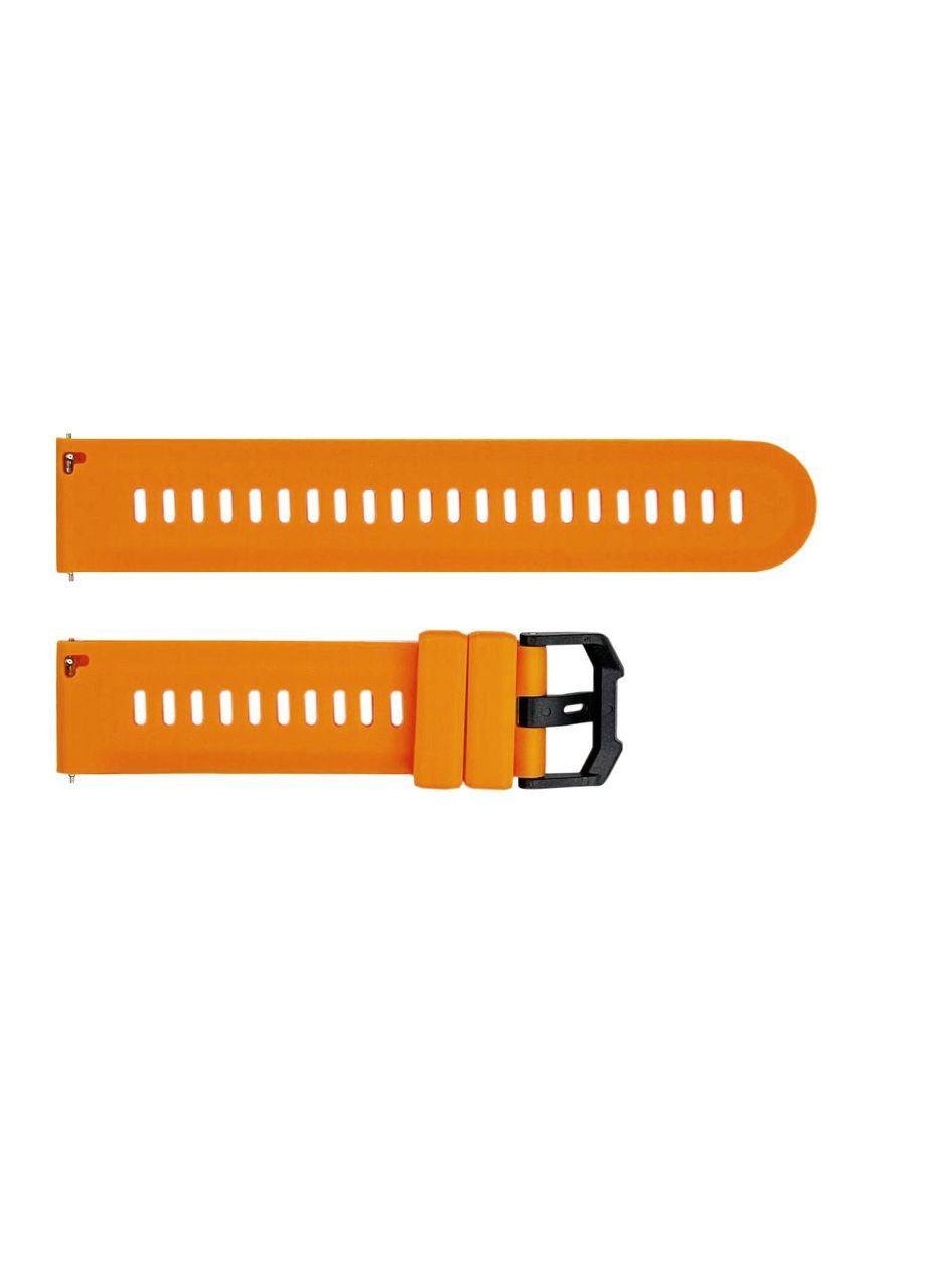 Ремешок для смарт часов Modfit оранжевый силиконовый для мужчин женщин универсальный браслет для часов ProDobro (367265174)