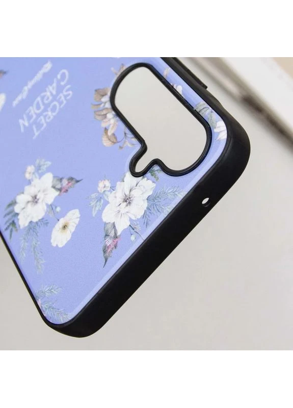 TPU+PC чехол для Samsung Galaxy A25 5G противоударный Лиловый 0,5 см Секретный Сад No Brand (403005555)