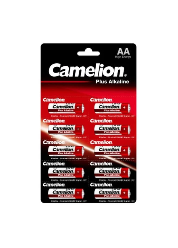 Батарейка AA LR6 Plus Alkaline * 10 (LR6-BP1x10P) Camelion (400382550)