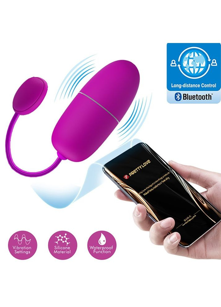 Виброяйцо с управление от смартфона Pretty Love "Nymph" LyBaile (316630963)