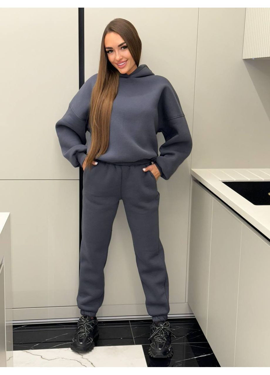 Жіночий спортивний костюм теплий на флісі Adelante (367179437)
