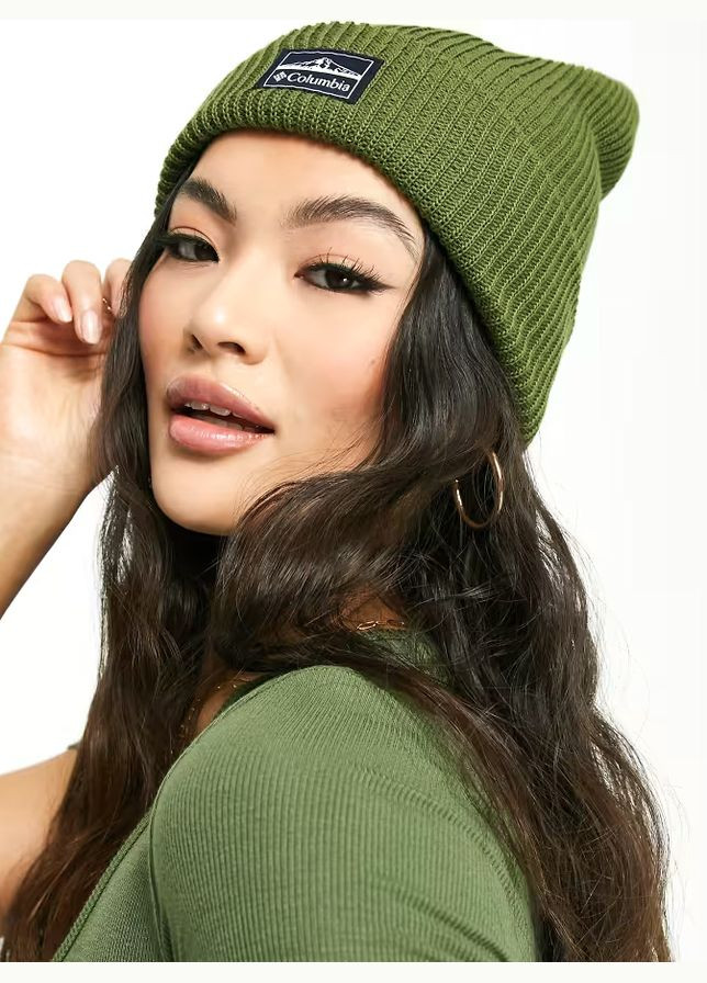 Шапка унісекс Columbia Lost Lager II Beanie Stone Green (302975911)