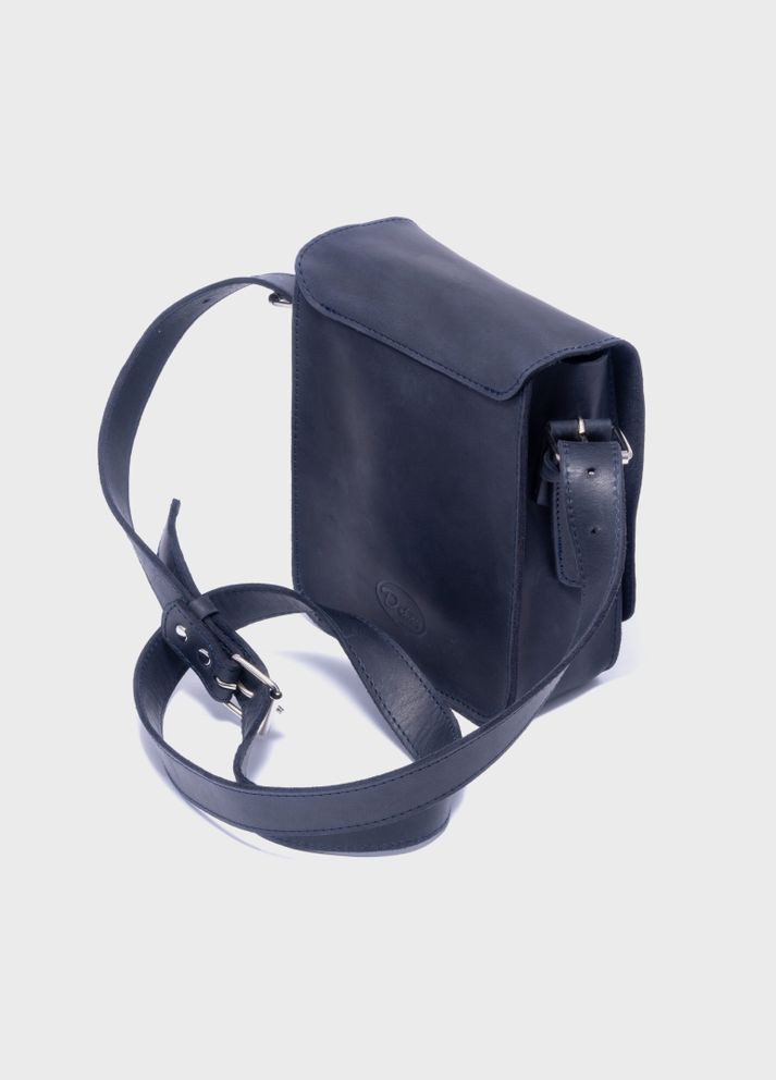 Чоловіча шкіряна сумка Денді Синій Dekey (351898890)