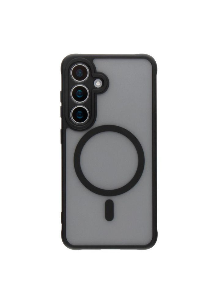 Чехол TPU+PC Anti Drop Full Camera with MagSafe для Samsung Galaxy S25+ 5G (S936) Black No Brand (391203947)