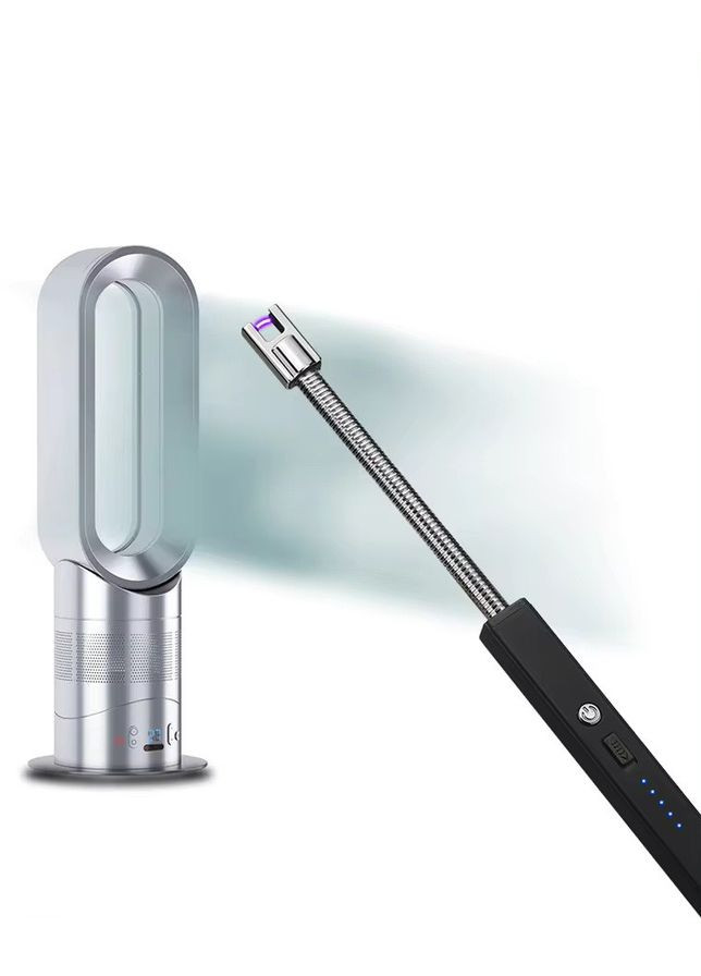 USB Імпульсна Універсальна Сенсорна гнучка кухонна запальничка для плити, мангалу, пікніка Новінка 2025 No Brand (366668619)