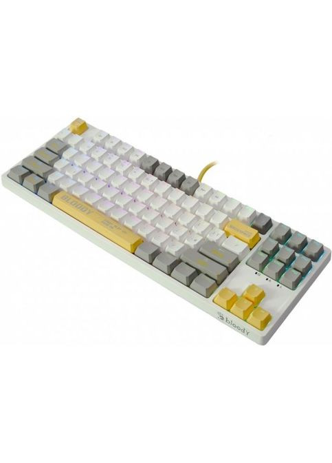 Клавіатура (4711421993845) A4Tech Bloody S87 RGB BLMS TKL USB Energy Red (316223123)