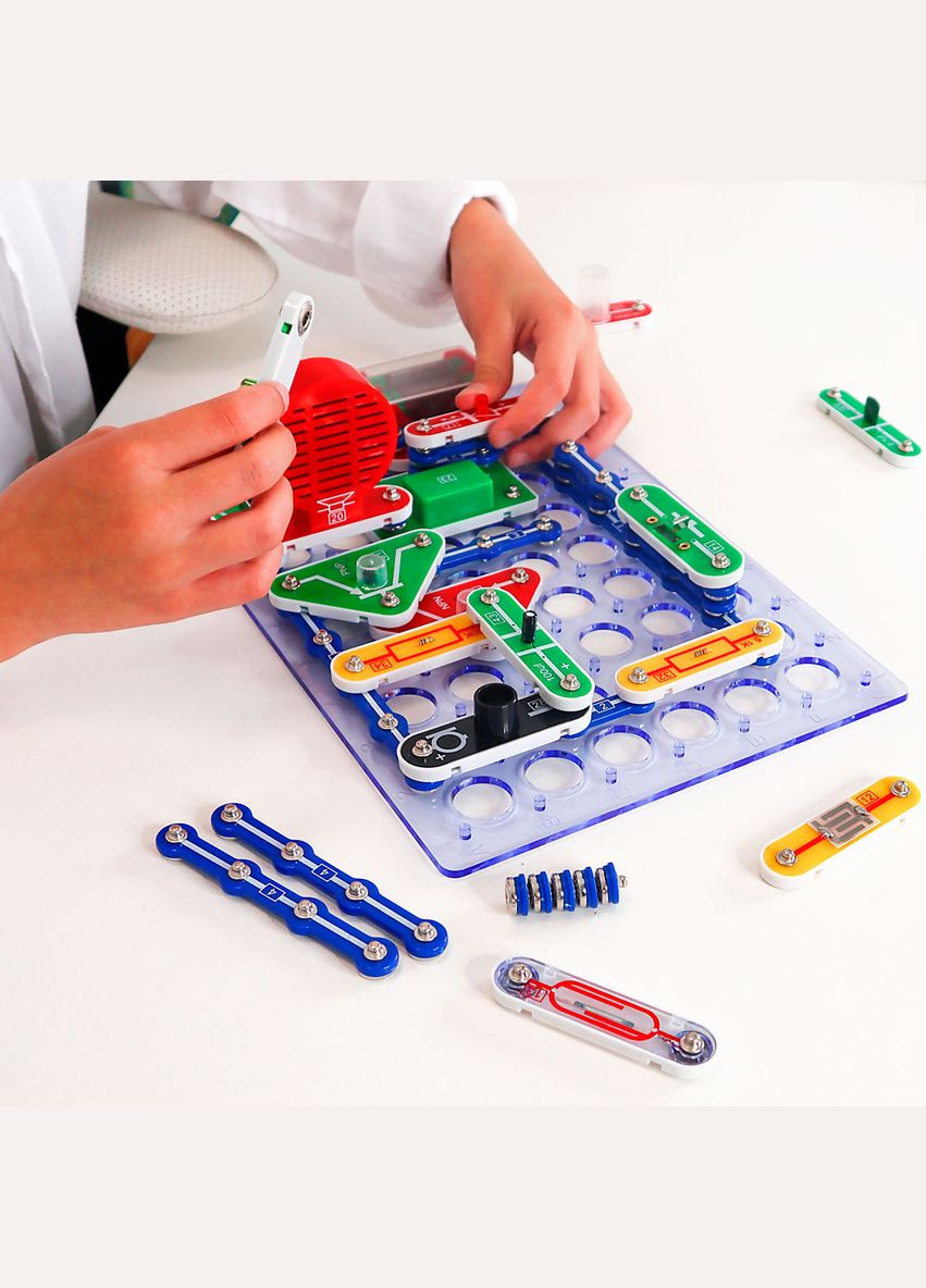 Конструктор электронный D70707 (REW-K002) 320 СХЕМ, в коробке (6976706850086) DOKA (302966012)