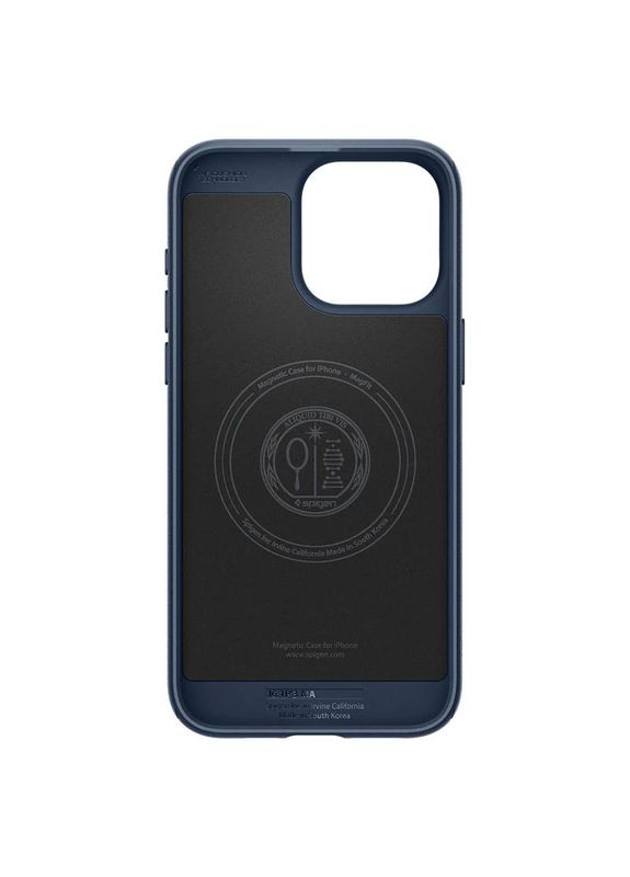 Чохол-накладка Mag Armor MagFit для Apple iPhone 15 Pro Navy Blue (ACS06737) Spigen (370622660)