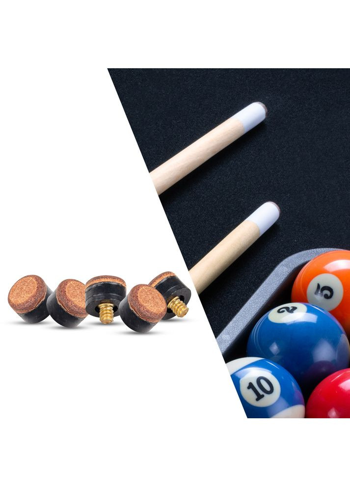 Змінні наконечники для більярдних київ Cuesome Tips 5 шт. inSPORTline (365242965)