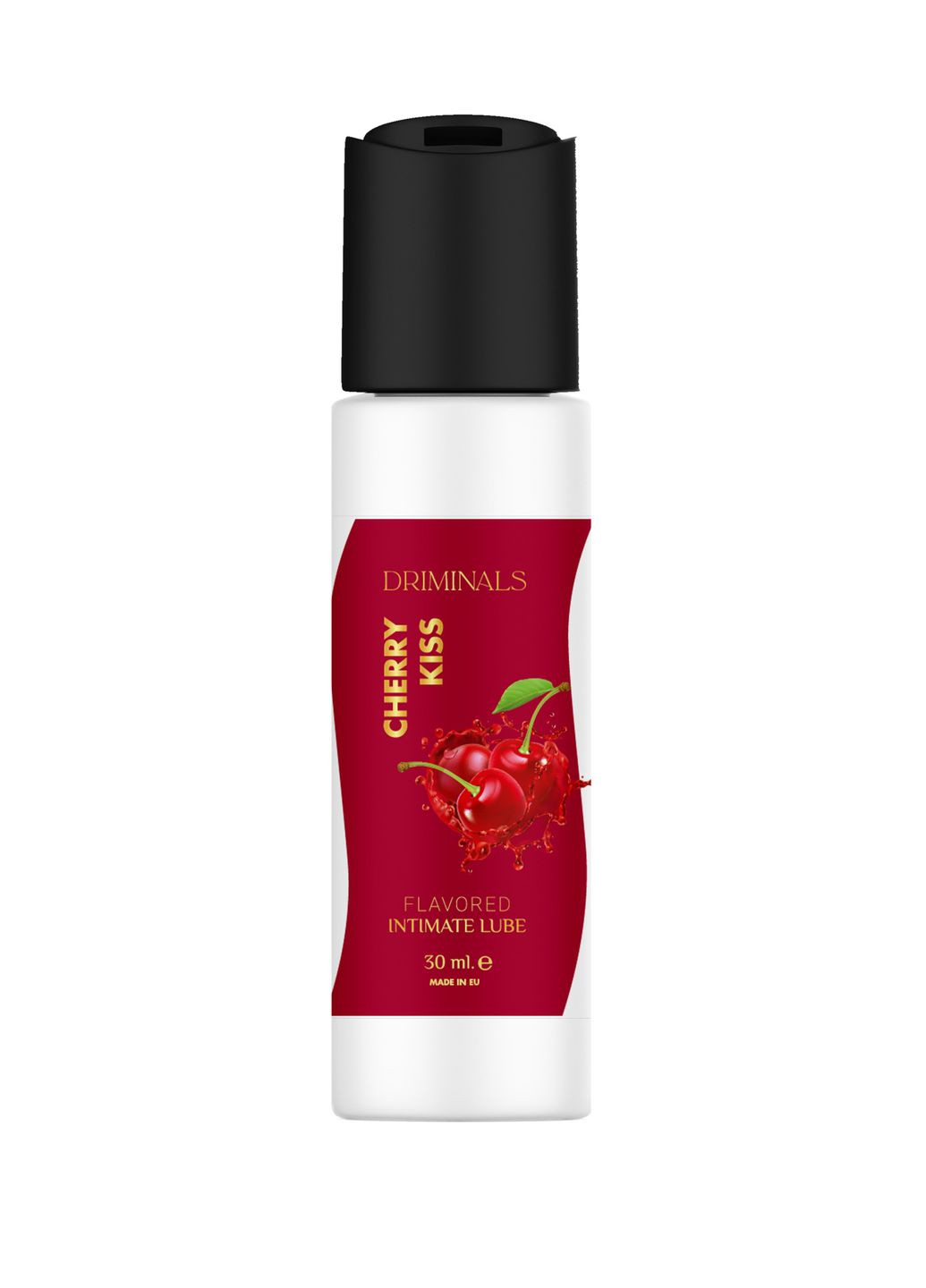 Съедобный лубрикант Kiss Cherry со вкусом вишни, 30 мл Driminals (367166472)