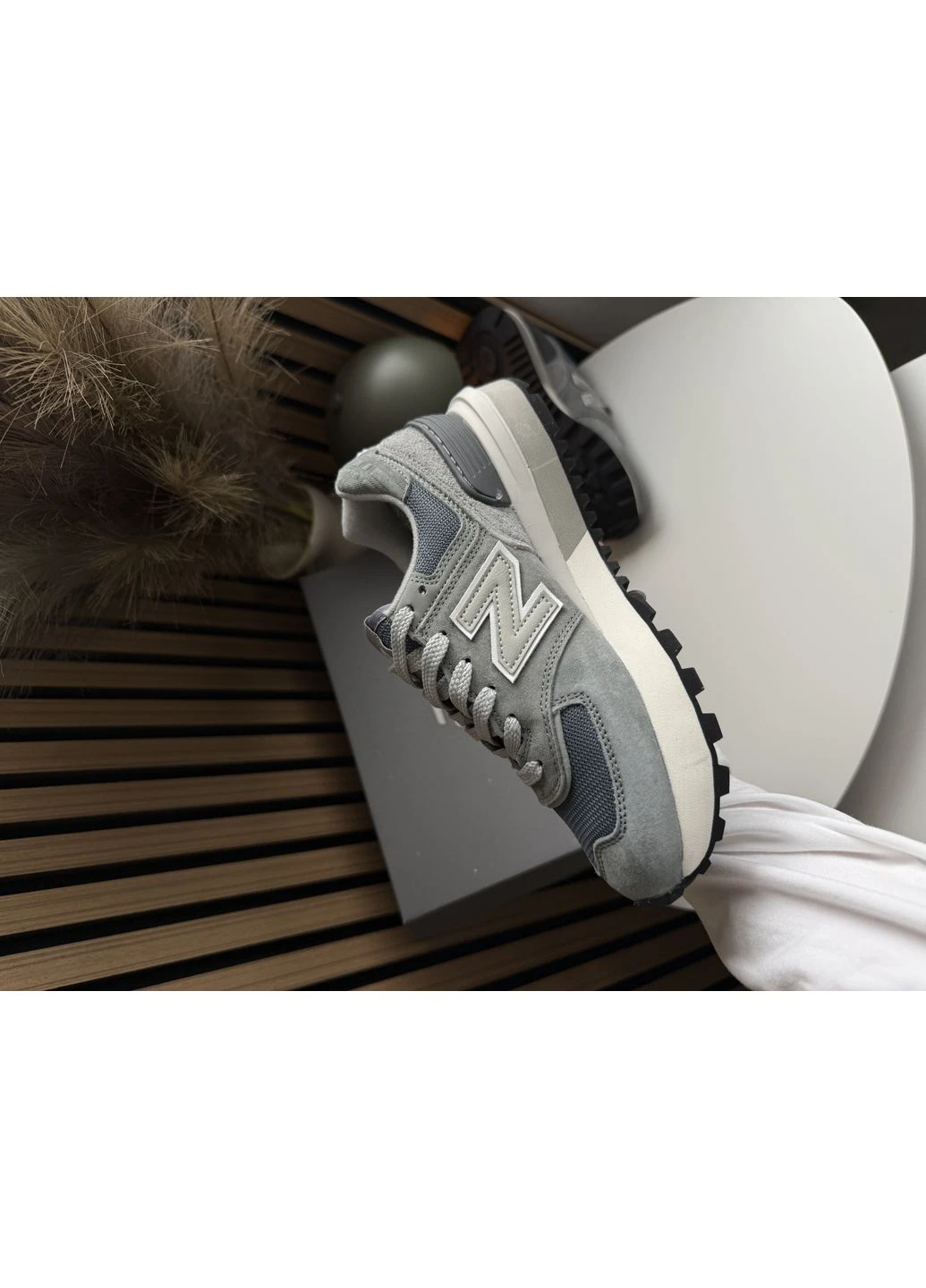 Кросівки жіночі і чоловічі New Balance 574 Legacy Grey | Нью Беланс 574 сірі No Brand сірі демісезони (391003335)