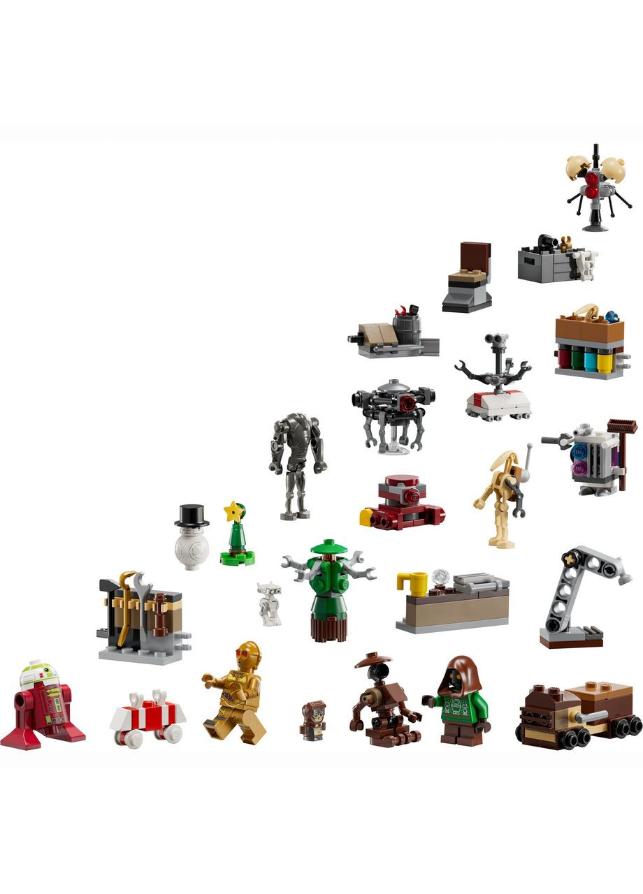 Новорічний адвент календар 2025 ЛЕГО Зоряні війни Оригінал Star Wars Advent Calendar 2025 Lego (365251663)
