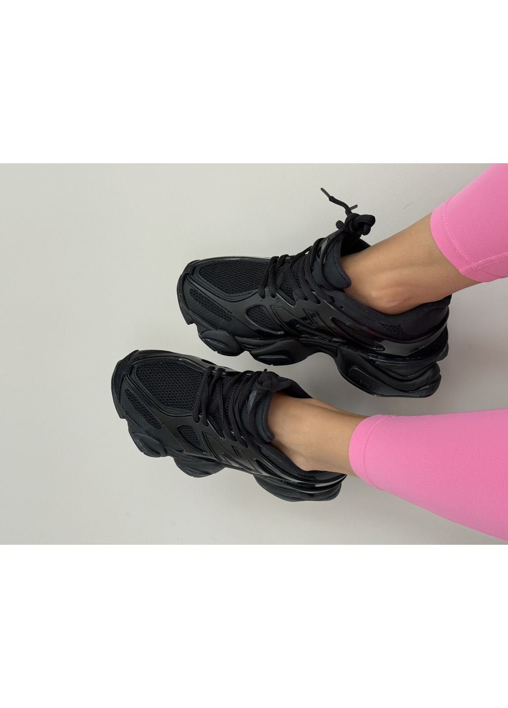 Кросівки жіночі і чоловічі New Balance 9060 Black | Нью Беланс 9060 чорні No Brand чорні демісезони (366343491)