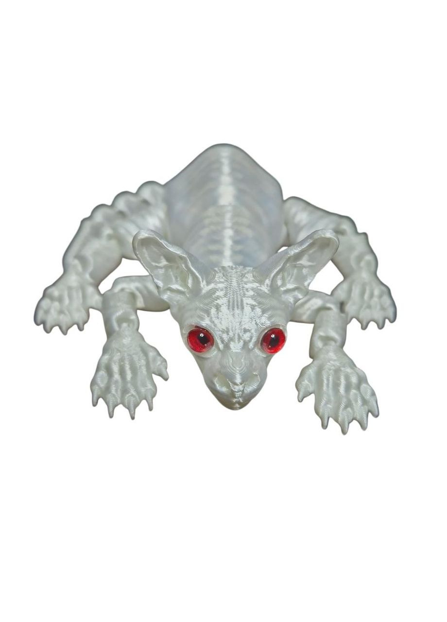 Игрушка Детская 3D Кот сфинкс подвижный 18 см Look & Buy (370864511)