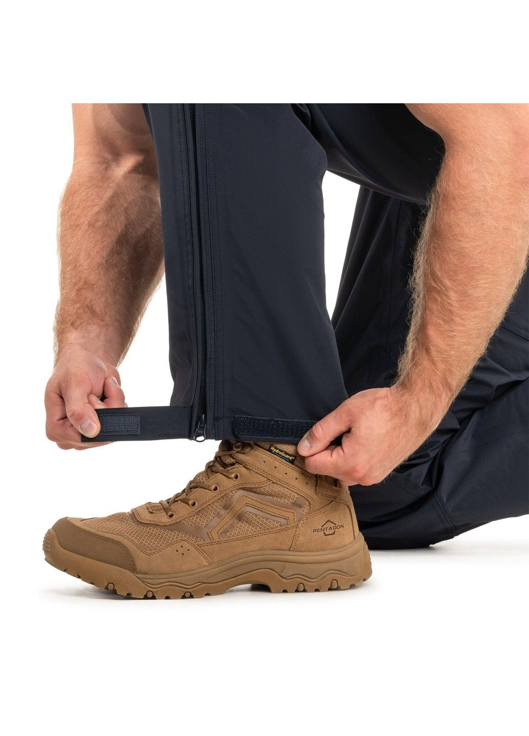 Темно-синие спортивные, повседневный, кэжуал демисезонные брюки Pentagon Tactical