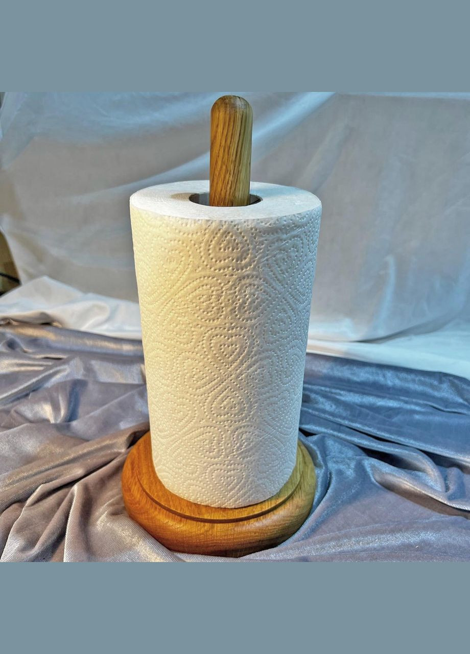 Держатель для бумажных полотенец из дерева Рендир сиена (ДКП-003205) No Brand (327868488)