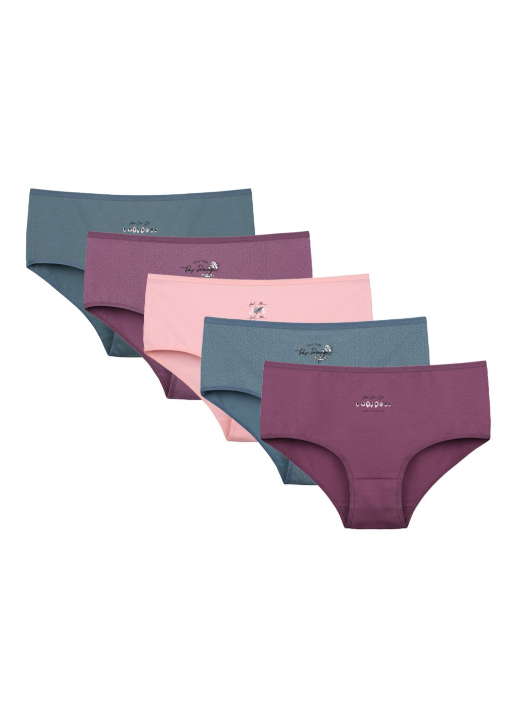 Набор (5 шт) женских трусов Donella 2581B11 (366666730)