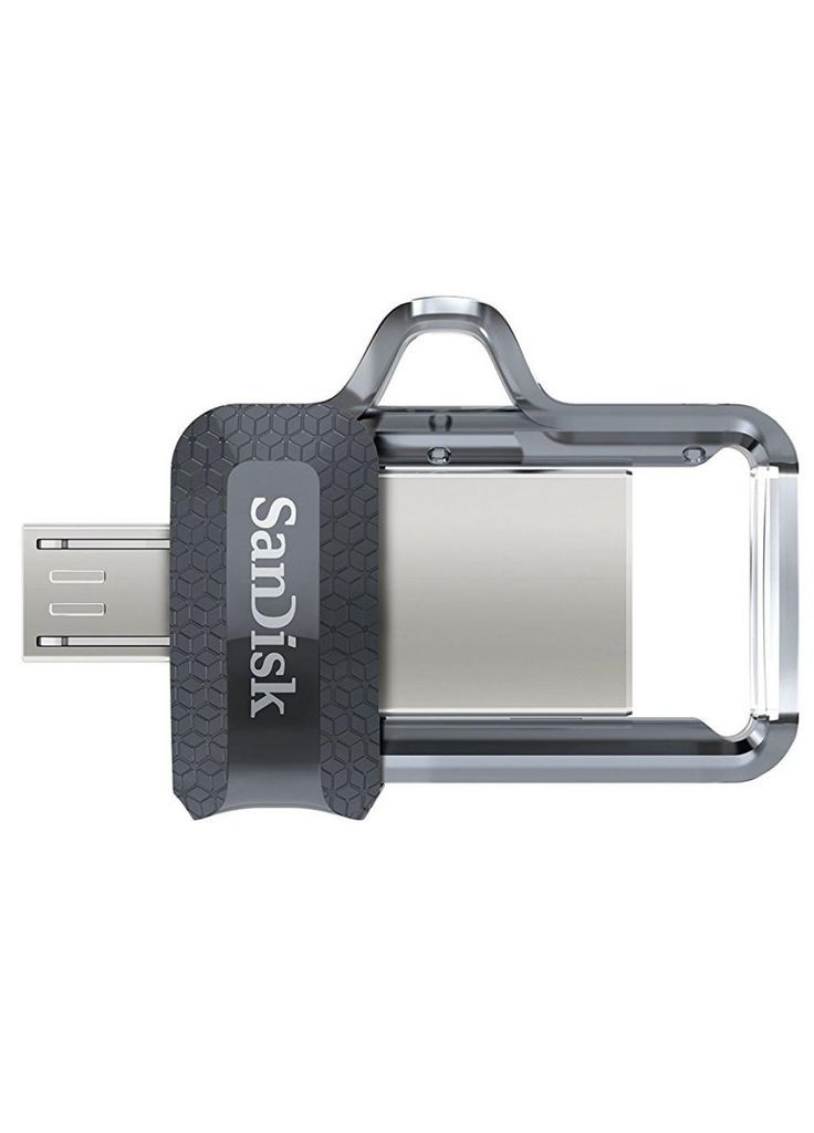 Флеш пам'ять usb SanDisk 16gb ultra dual black usb 3.0 otg (268147266)