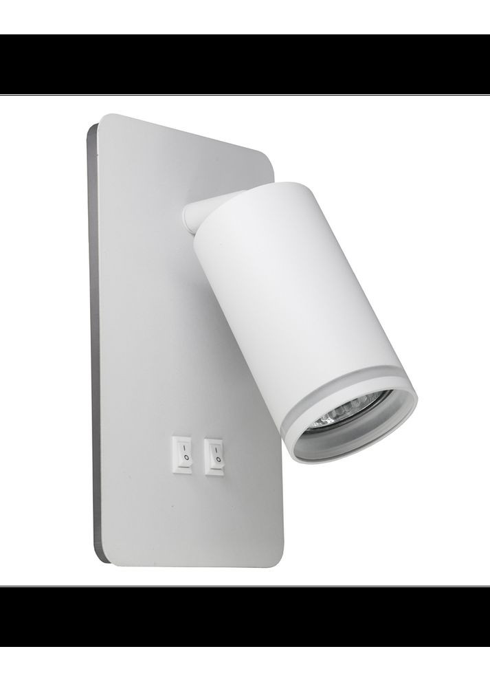 Бра 324351 Paris GU10+Led 2x10+6W IP20 WH (059846) Goldlux (370253174)