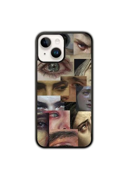 Чехол для Apple Iphone 15 Plus Черный No Brand (302221372)