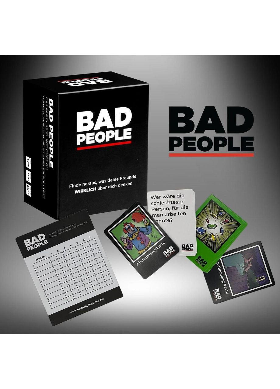 Настольная игра для взрослых "Что о вас думают другие?" немецкая версия юмористическая игра 17+ для компании No Brand (361946233)