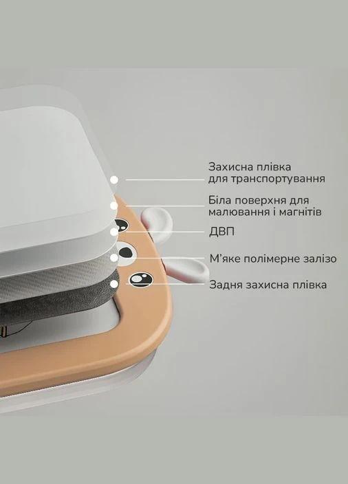 Дитячий мольберт двосторонній Missi Vario Comodo зі стільцем 3-в-1 з конструктором, магнітною дошкою Lumpurini (322858734)