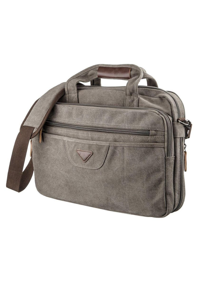Сумка для ноутбука и документов серая 20087 размер 45х30х6 см. Vintage (362417860)