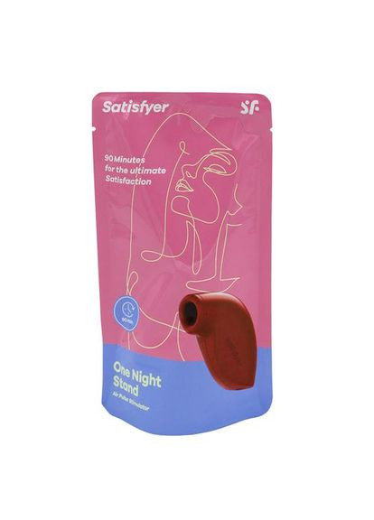 Вакуумний кліторальний стимулятор One Night Stand на 90 хвилин роботи, програми роботи 4 Satisfyer (335391635)