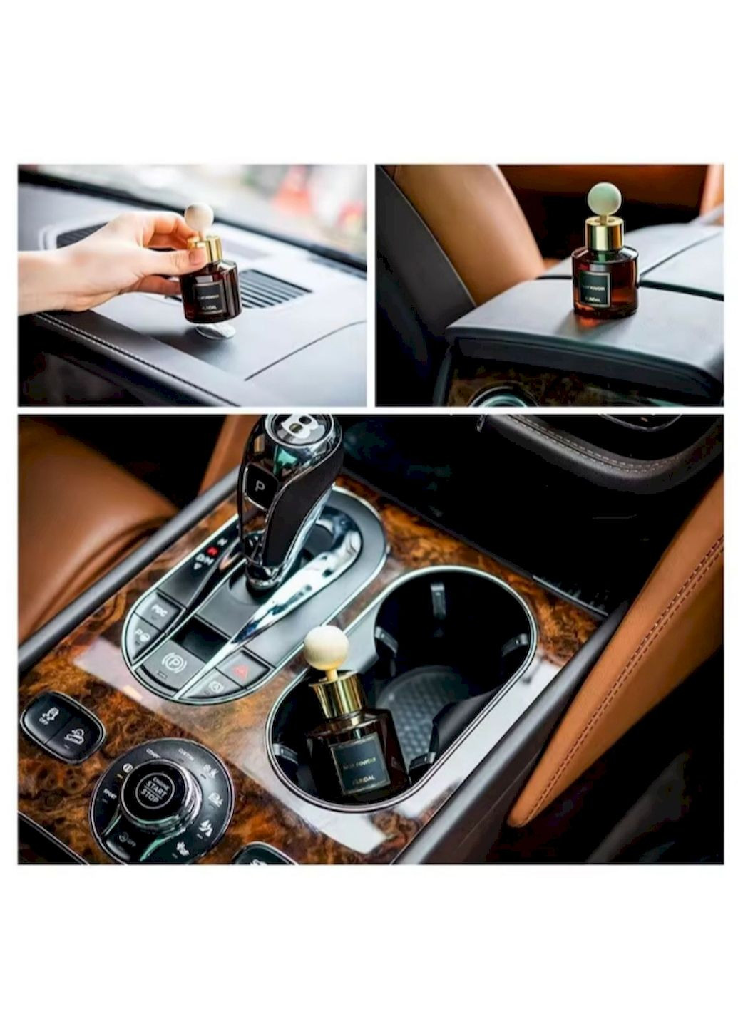 Аромадиффузор для машины Perfume Car Diffuser Aroma Edition Jasmine Woody "Жасминовое дерево", 75 мл Kundal (314795598)