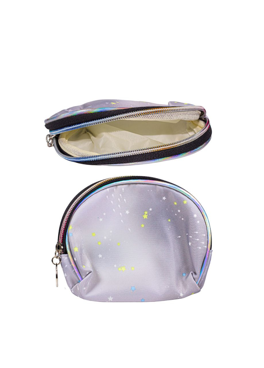 Набор косметичек для хранения аксессуаров и косметики из 3 штук Love, Фиолетовый No Brand (302723552)