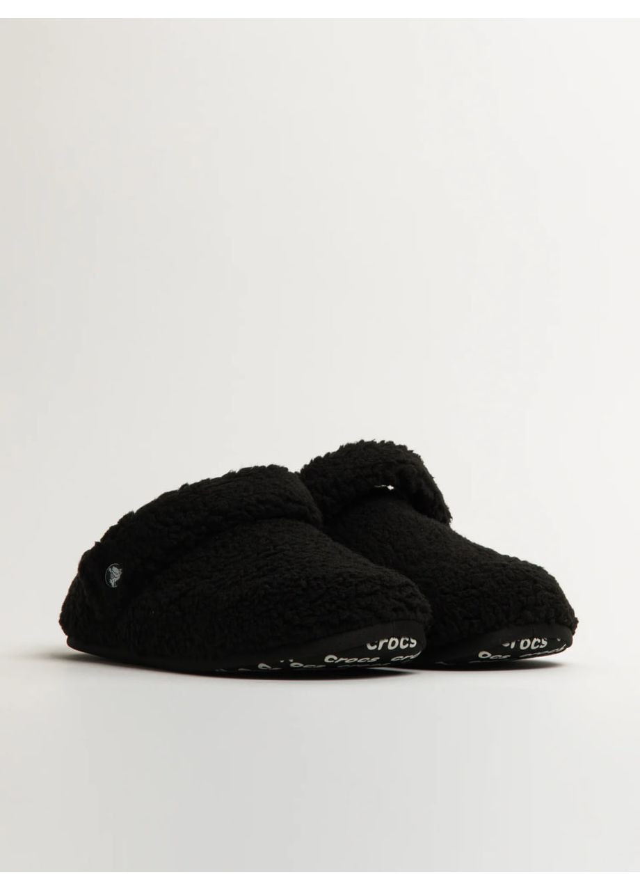 Крокс утепленные Черные Унисекс Classic Cozzzy Slipper - Black Crocs Lined (353602615)