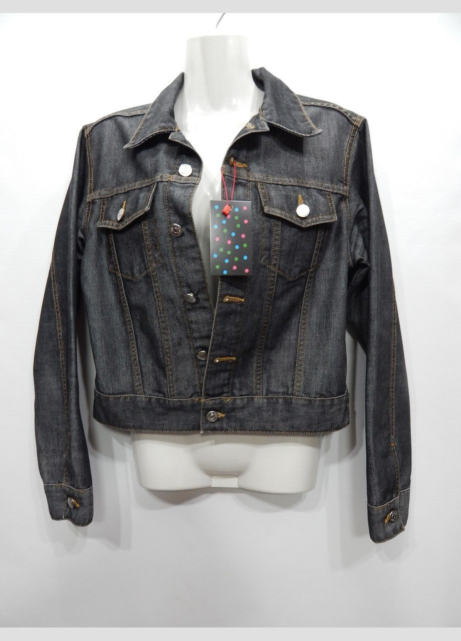 Чорна демісезонна куртка жіноча джинсова vintage, ukr р. 46-48, eur 38 083dg Street One