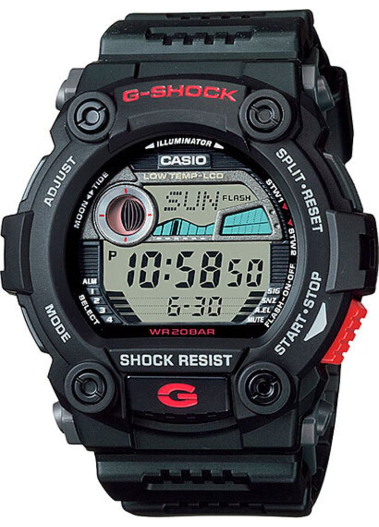 Часы G-7900-1 кварцевые спортивные Casio (328198841)