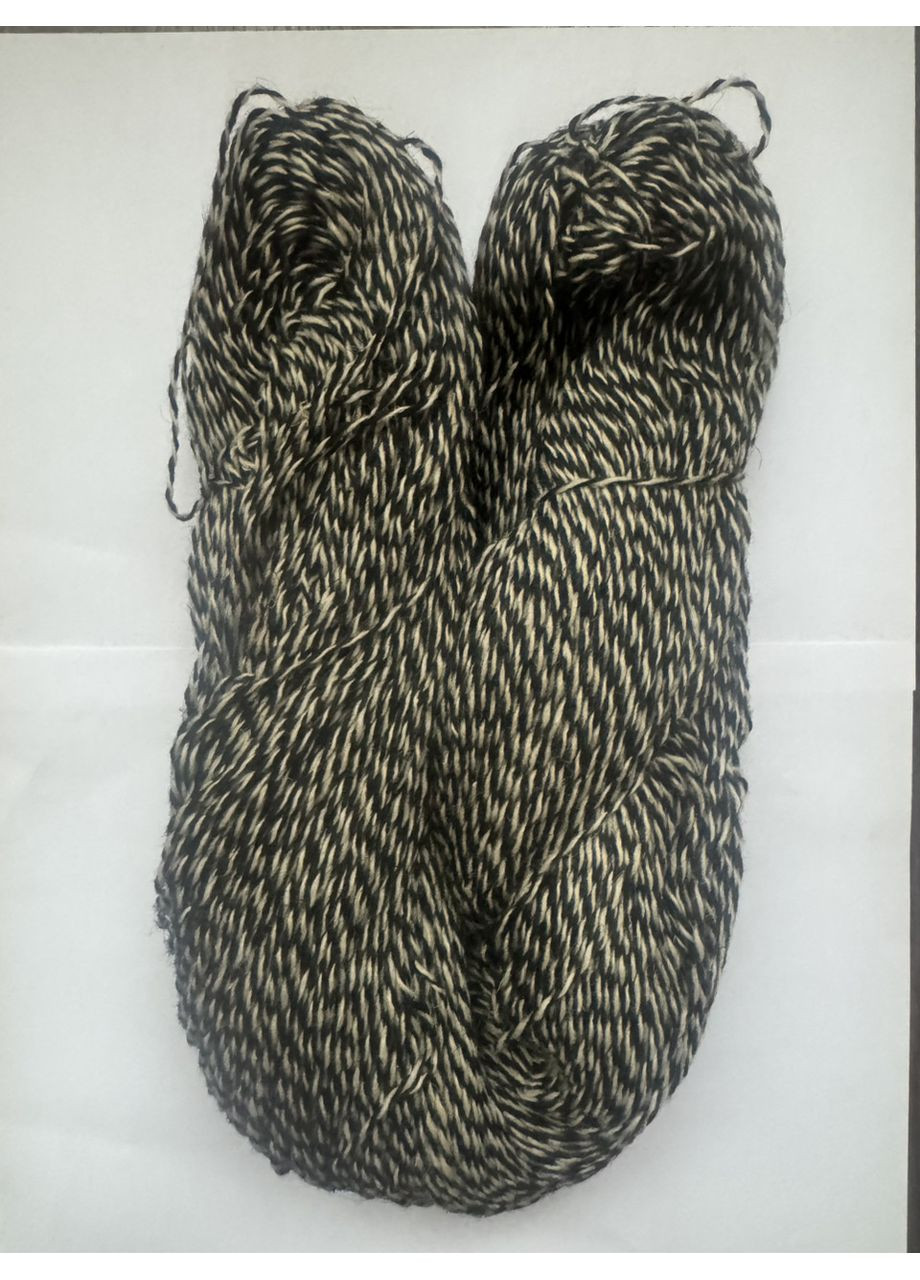 Нитки пряжа «Север'янка», колар зебра, вовна 100% No Brand (371810067)